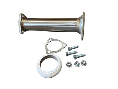 SPDZ1 96-00 Honda Civic EK9 test pipe Straight Flow with 2.5” Donut Gasket and Flange