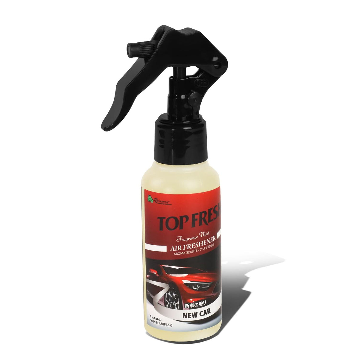 TreeFrog Top Fresh New Car Air Freshener 3.0 OZ Liquid Spray Mist