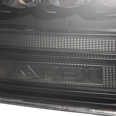 AlphaRex 09-18 Ram Truck (MK II 5th Gen 2500 Style) NOVA-Series LED Projector Headlights Alpha-Black