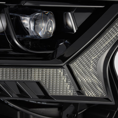 AlphaRex 19-22 Ford Ranger NOVA-Series LED Projector Headlights Alpha-Black