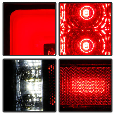 SPYDER xTune 07-13 Chevrolet Silverado 1500/3500 Full LED Tail Lights - Black (ALT-CH-CSIL07-FLED-BK) 9951480