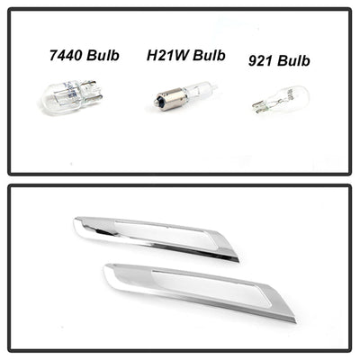 SPYDER xTune 14-17 Buick Regal Driver Side LED Tail Lights - OE Outler Left (ALT-JH-BREG14-LED-OE-L) 9945830