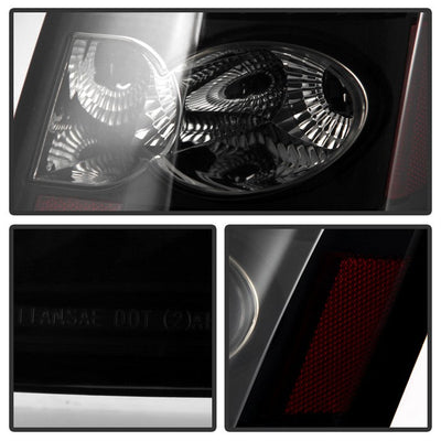 SPYDER Xtune Chrysler 300C 05-07 LED Tail Lights Black Smoke ALT-JH-C305-LED-BSM 9027529