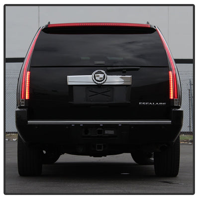 SPYDER xTune 07-14 Cadillac Escalade Black LED 2in1 Tail Lights - ALT-JH-CAESC07-2IN1LED-BK 9039782