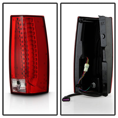 SPYDER xTune 07-14 Cadillac Escalade (excl. Premium Models) OEM Tail Lights - Set (ALT-JH-CAESC07-OE-RC) 9050879