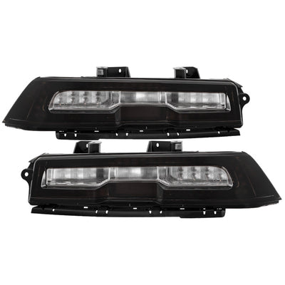 SPYDER xTune 14-15 Chevy Camaro OE Plus Full LED Tail Light - Smoke Clear (ALT-JH-CCAM14-OEP-FLED-SM) 9960321