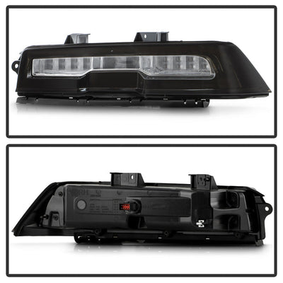 SPYDER xTune 14-15 Chevy Camaro OE Plus Full LED Tail Light - Smoke Clear (ALT-JH-CCAM14-OEP-FLED-SM) 9960321