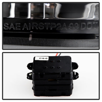 SPYDER Xtune Yukon Denali 99-00 LED Tail Lights Black ALT-JH-CCK88-LED-BK 9022449