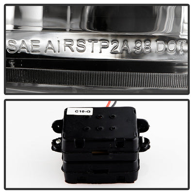 SPYDER Xtune Yukon Denali 99-00 LED Tail Lights Chrome ALT-JH-CCK88-LED-C 9022432