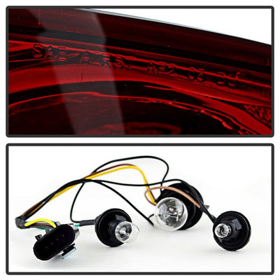 SPYDER Xtune Chevy Cobalt Sedan 05-10 OE Style Tail Lights Red Smoked ALT-JH-CCOB05-4D-OE-RSM 9030550
