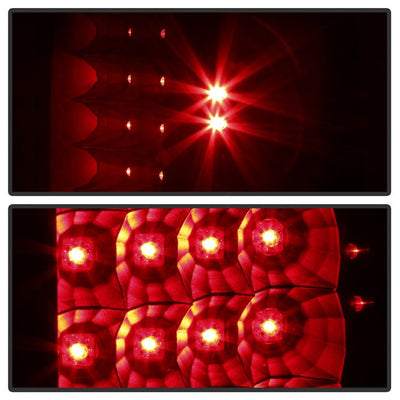 SPYDER xTune 00-06 Chevy Suburban/Tahoe Euro Style Tail Lights - Black Smoke (ALT-JH-CD00-LED-BSM) 9037047