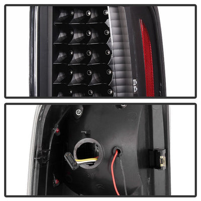 SPYDER Xtune Cadillac Escalade 02-06 ( Not Ext Models ) LED Tail Light Black ALT-JH-CE02-LED-BK 9028113