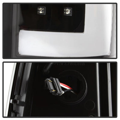SPYDER xTune Chevy Silverado 1500 03-06 Tail Lights - Light Bar LED - Black ALT-JH-CS03-LBLED-BK 9036811