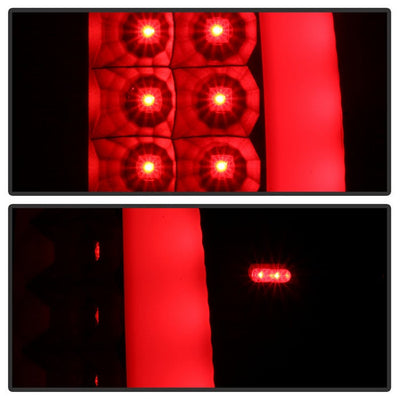 SPYDER xTune Chevy Silverado 1500 03-06 Tail Lights - Light Bar LED - Black ALT-JH-CS03-LBLED-BK 9036811