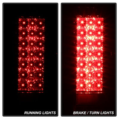 SPYDER Xtune Chevy Silverado 07-13 LED Tail Lights Chrome ALT-JH-CS07-LED-C 5073709