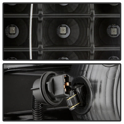SPYDER xTune Chevy 1500 14-16 / Silverado 2500HD/3500HD LED Tail Lights - Black ALT-JH-CS14-LED-BK 9036545