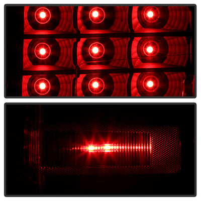 SPYDER xTune Chevy 1500 14-16 / Silverado 2500HD/3500HD LED Tail Lights - Black ALT-JH-CS14-LED-BK 9036545