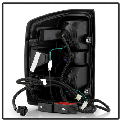 SPYDER xTune Chevy 1500 14-16 / Silverado 2500HD/3500HD LED Tail Lights - Black Smoked ALT-JH-CS14-LED-BSM 9036552