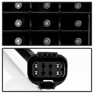 SPYDER xTune Chevy 1500 14-16 / Silverado 2500HD/3500HD LED Tail Lights - Black Smoked ALT-JH-CS14-LED-BSM 9036552