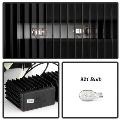 SPYDER xTune Chevy 1500 14-16 / Silverado 2500HD/3500HD LED Tail Lights - Black Smoked ALT-JH-CS14-LED-BSM 9036552