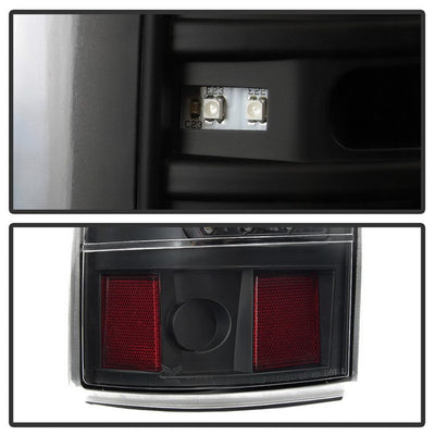 SPYDER xTune 03-06 Chevrolet Silverado 1500 LED Tail Lights - Black (ALT-JH-CSIL03-LED-BK) 9037634