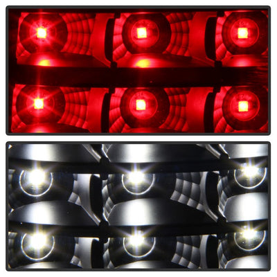 SPYDER xTune 03-06 Chevrolet Silverado 1500 LED Tail Lights - Black (ALT-JH-CSIL03-LED-BK) 9037634