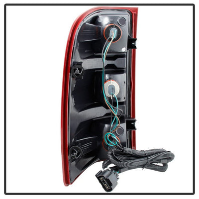 SPYDER Xtune GMC Sierra 07-13 OEM Tail Lights Dark Red ALT-JH-CSIL07-OE-RSM 9033100