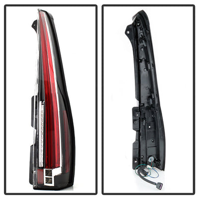 SPYDER xTune 07-14 Chevy Tahoe Suburban and 07-14 GMC Yukon Black LED Tail Lights ALT-ON-CSUB07-2IN1LED-BK 9039751