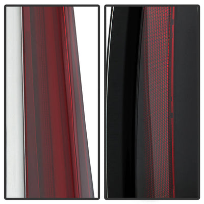 SPYDER xTune 07-14 Chevy Tahoe Suburban and 07-14 GMC Yukon Black LED Tail Lights ALT-ON-CSUB07-2IN1LED-BK 9039751