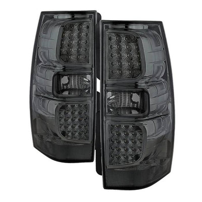 SPYDER Xtune Chevy Suburban/GMC Yukon/Yukon Denali 07-14 LED Tail Lights Smoked ALT-JH-CSUB07-LED-G2-SM 9033933