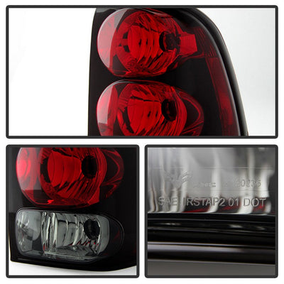 SPYDER Xtune Chevy Trailblazer 02-09 w/ Circuit Board Model Tail Lights OEM ALT-JH-CTB02-OE-RC 9028878