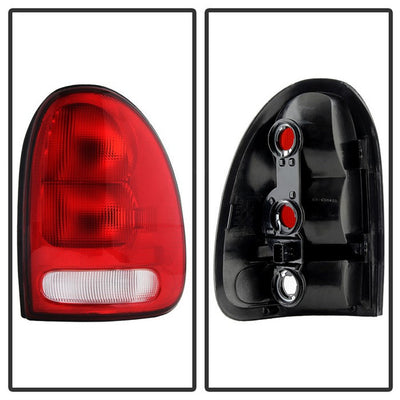 SPYDER Xtune Plymouth Grand Voyager 96-00 Tail Lights OEM ALT-JH-DCA96-OE-RC 9030932