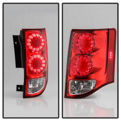 SPYDER xTune 11-18 Dodge Grand Caravan Passenger Side LED Tail Light Only (ALT-JH-DGC11-OE-R) 9046315