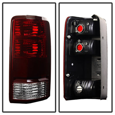 SPYDER Xtune Dodge Nitro 07-11 OEM Style Tail Lights Red Smoked ALT-JH-DNIT07-OE-RSM 9031199