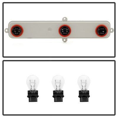 SPYDER Xtune Dodge Ram 1500 02-06 / Ram 2500 3500 03-06 OEM Style Tail Lights Red Smoked ALT-JH-DR02-OE-RSM 9033551