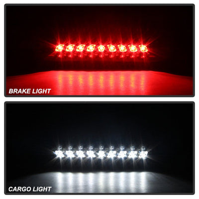 SPYDER Xtune Dodge Ram 07-08 1500 LED Tail Lights w/ LED 3rd Brake Lamps- Black ALT-JH-DR07-LED-SET-BK 9032790