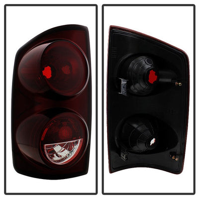 SPYDER Xtune Dodge Ram 1500 07-08 OEM Style Tail Lights -Red Smoked ALT-JH-DR07-OE-RSM 9034039