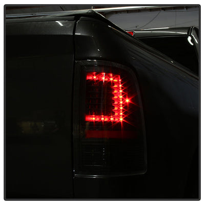 SPYDER xTune Dodge Ram 1500 09-14 - Incandescent Only C Shape LED Tail Lights- Black ALT-JH-DR09-LED-CS-BK 9036378