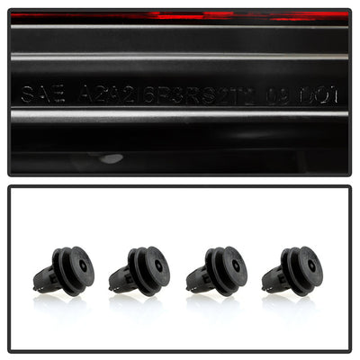 SPYDER xTune Dodge Ram 1500 09-14 - Incandescent Only C Shape LED Tail Lights- Black ALT-JH-DR09-LED-CS-BK 9036378