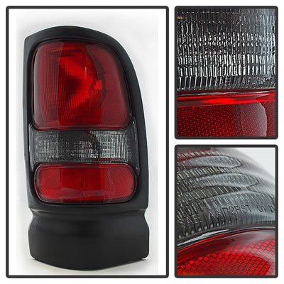 SPYDER Xtune Dodge Ram 1500 94-01 / Ram 2500 3500 94-02 Tail Lights OEM ALT-JH-DR94-OE-RC 9028953