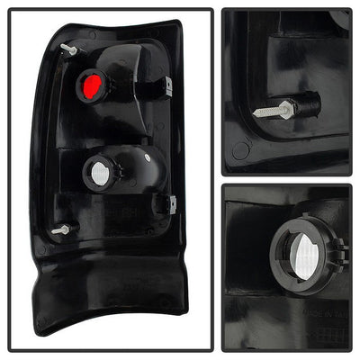 SPYDER Xtune Dodge Ram 1500 94-01 / Ram 2500 3500 94-02 Tail Lights OEM ALT-JH-DR94-OE-RC 9028953