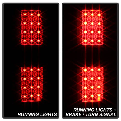 SPYDER Xtune Ford F150 09-14 LED Tail Lights Black ALT-JH-FF15009-LED-BK 9025624