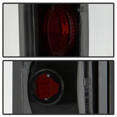 SPYDER Xtune Ford F-150/F-250/F-350 87-96 Euro Style Tail Lights - Black Smoked ALT-JH-FF15089-BSM 9036989