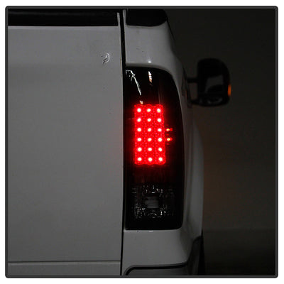 SPYDER Xtune Ford F250/350/450/550 Super Duty 99-07 LED Tail Lights Black Smoke ALT-JH-FF15097-LED-BKSM 9027642