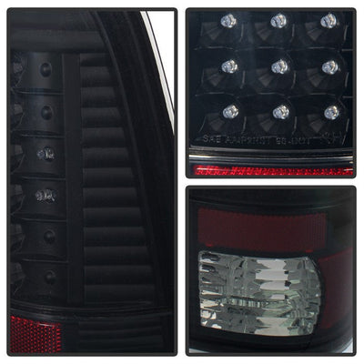SPYDER Xtune Ford F250/350/450/550 Super Duty 99-07 LED Tail Lights Black Smoke ALT-JH-FF15097-LED-BKSM 9027642