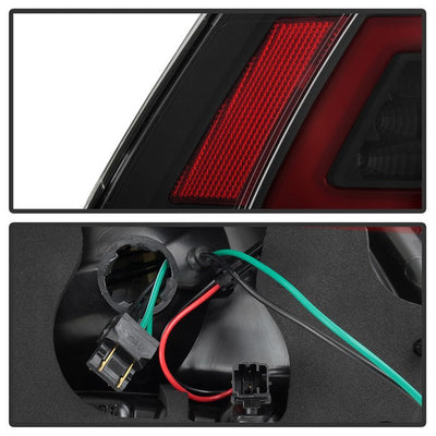 SPYDER xTune 10-12 Ford Fusion Light Bar LED Tail Lights - Black (ALT-JH-FFU10-LBLED-BK) 9041655