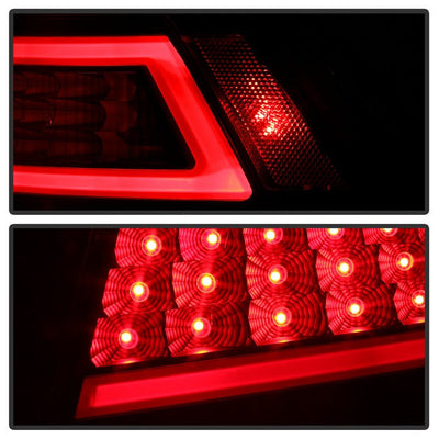 SPYDER xTune 10-12 Ford Fusion Light Bar LED Tail Lights - Black (ALT-JH-FFU10-LBLED-BK) 9041655