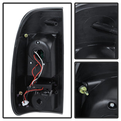SPYDER Xtune Ford Super Duty 08-15 LED Tail Lights Black Smoke ALT-JH-FS08-LED-BKSM 9027697