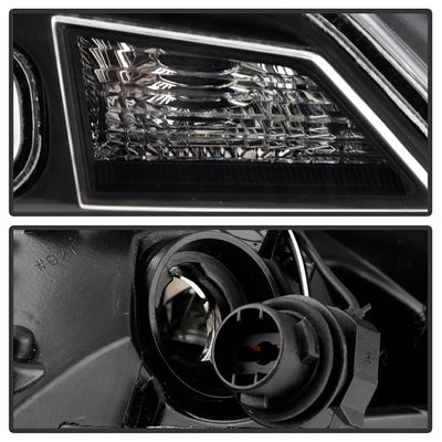 SPYDER xTune 08-13 Infiniti G37 Coupe LED Tube Style Tail Lights - Black (ALT-JH-IG37-2D-LBLED-BK) 9048562