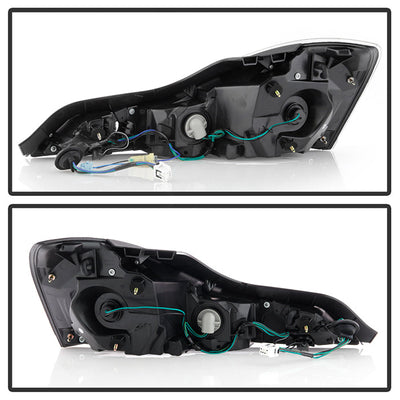 SPYDER xTune 08-13 Infiniti G37 Coupe LED Tube Style Tail Lights - Black Smoked (ALT-JH-IG37-2D-LBLED-BSM) 9048579